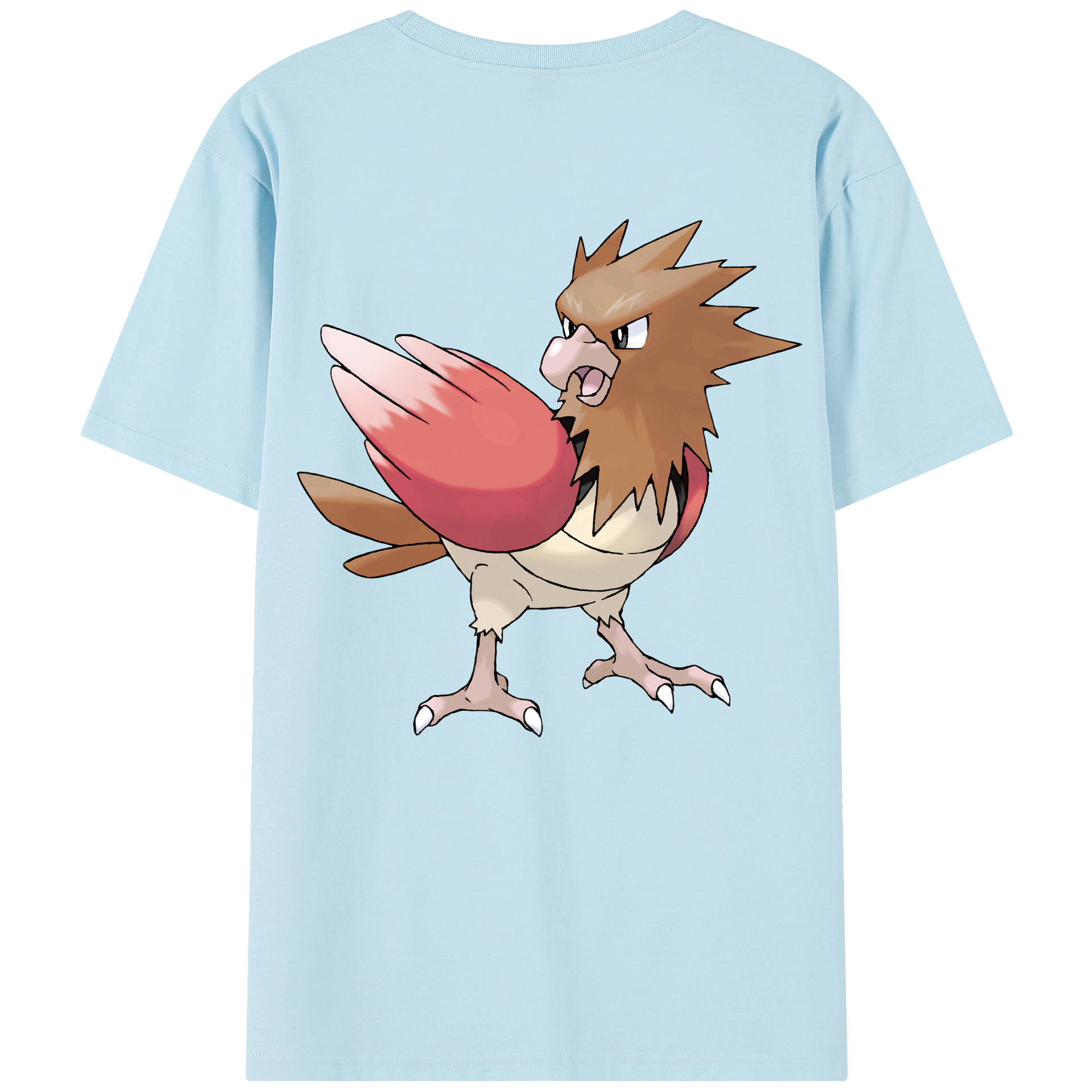 （画像用） ポケットモンスター Pokémon 綿100％半袖Tシャツ（背面プリント）